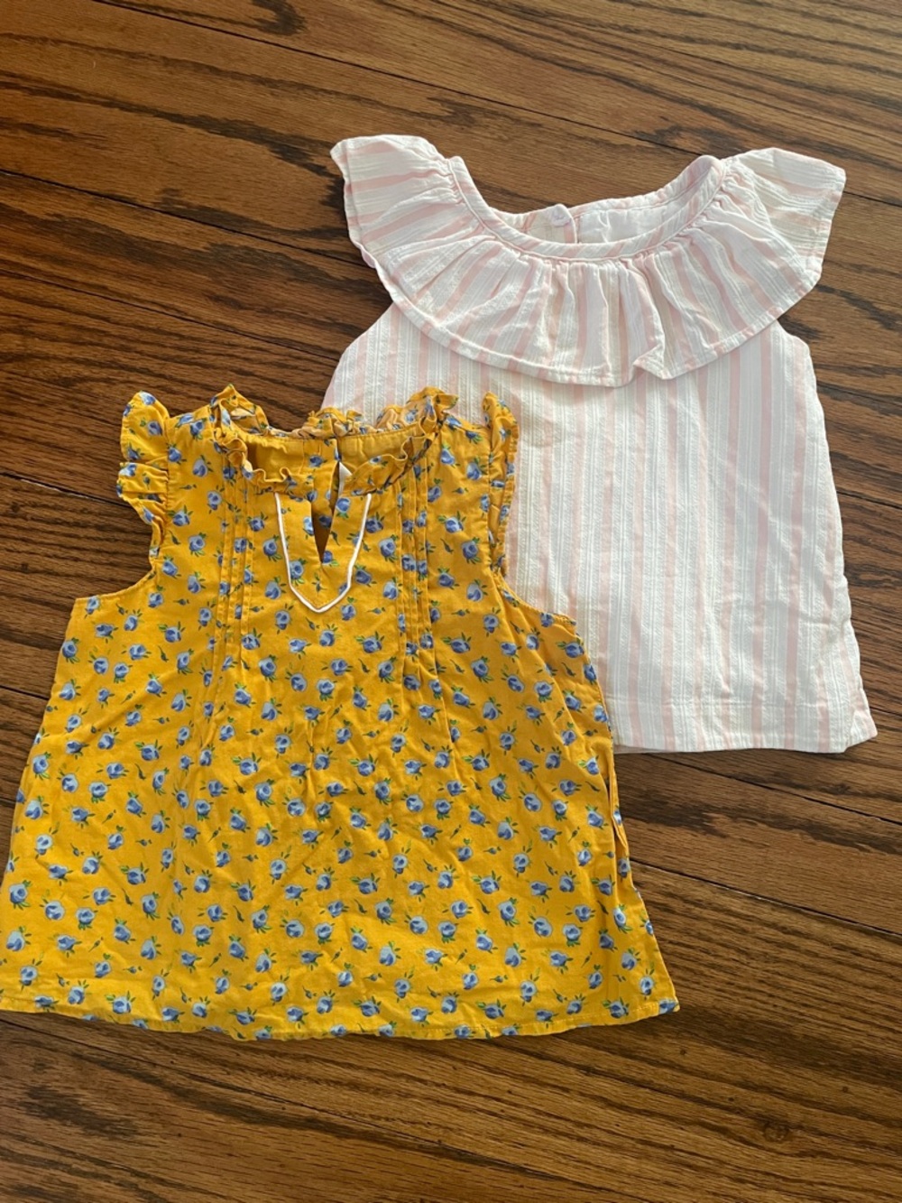 Set of Two Janie and Jack sleeveless tops 2T